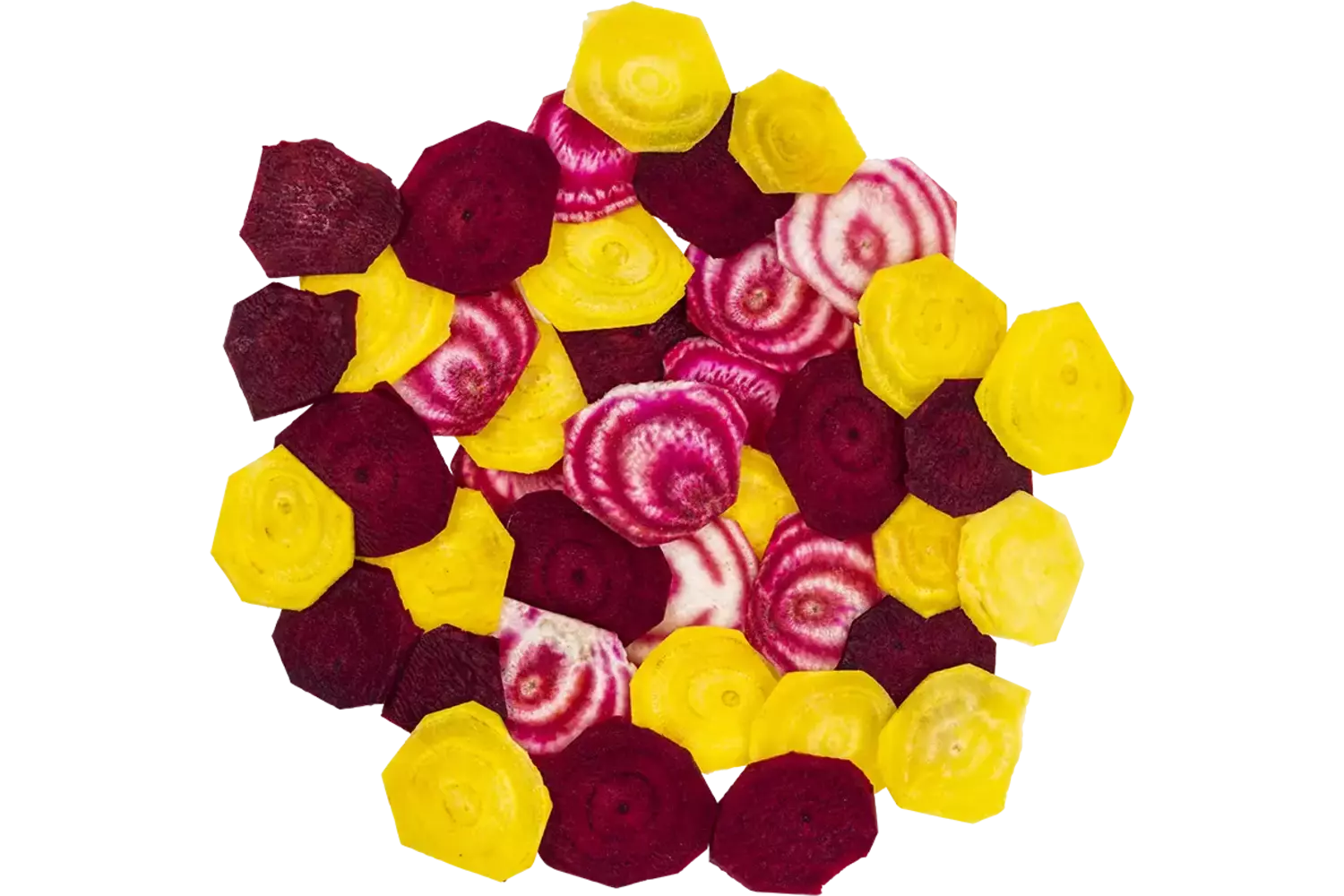 Gekleurde bieten carpaccio rauw 200gr stuk 1